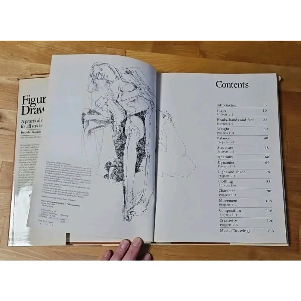 Figure Drawing A Practical Manual for all students of Art John Raynes 1982